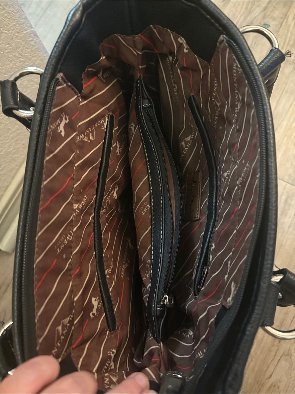 Sugar Skull Montana West leather purse - Picture 5 of 5